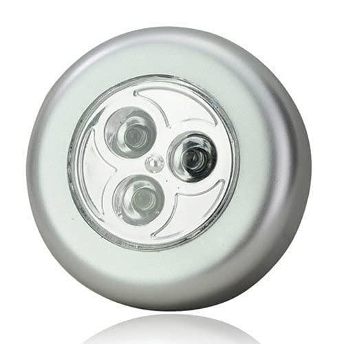 Stick-On Touch LED Lamps | Tap to Light | Battery Operated for Bedroom, Closet, Kitchen | Pack of 2