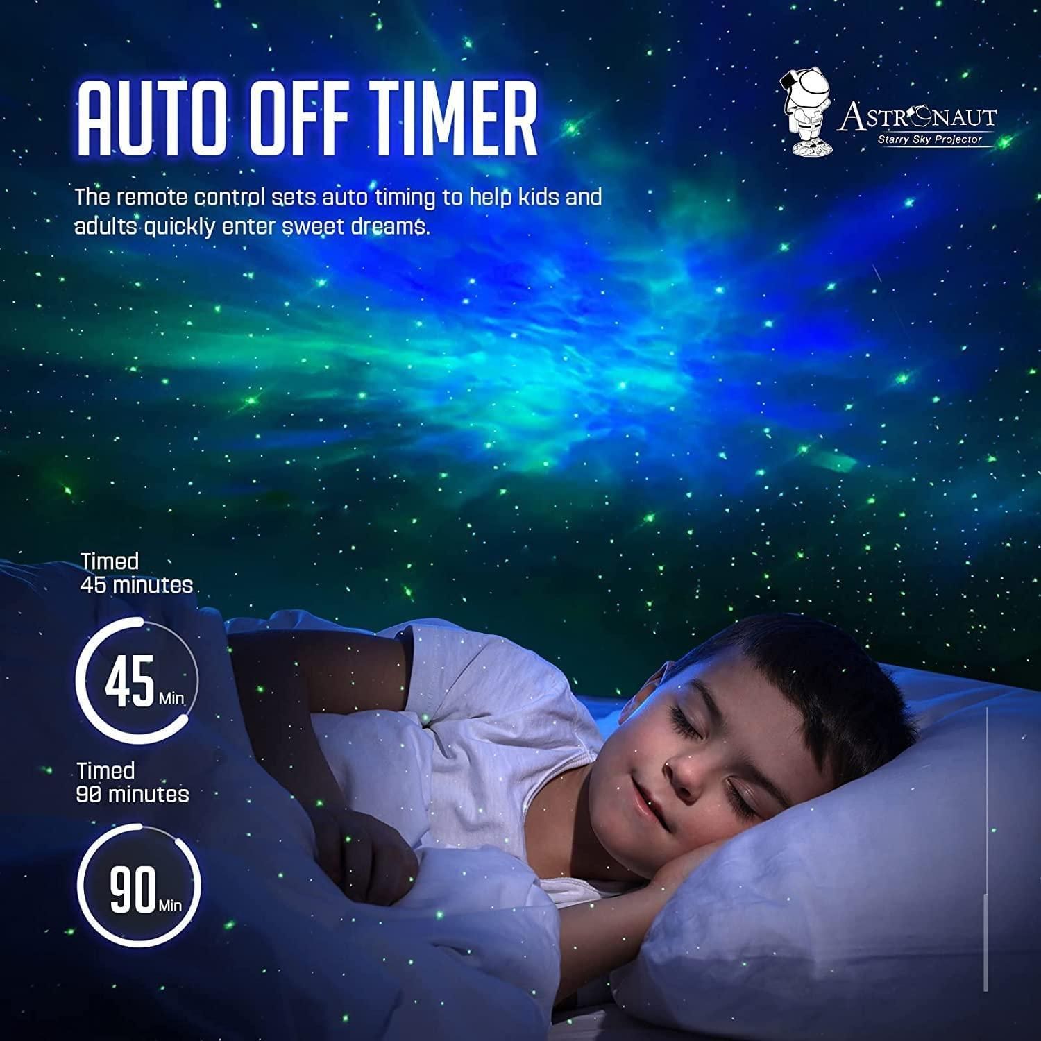 Astronaut Galaxy Projector with 360° Rotating Head & Remote Control | Night Light for Kids & Home Décor