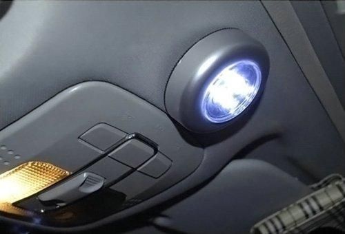Stick-On Touch LED Lamps | Tap to Light | Battery Operated for Bedroom, Closet, Kitchen | Pack of 2