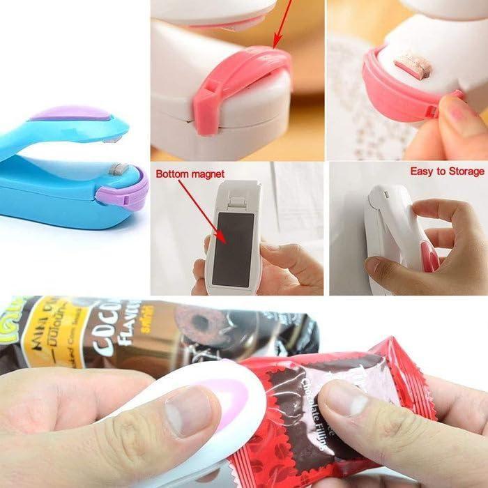 Battery Operated Mini Bag Sealer | Portable Heat Sealing Machine | Automatic | 1 Pc