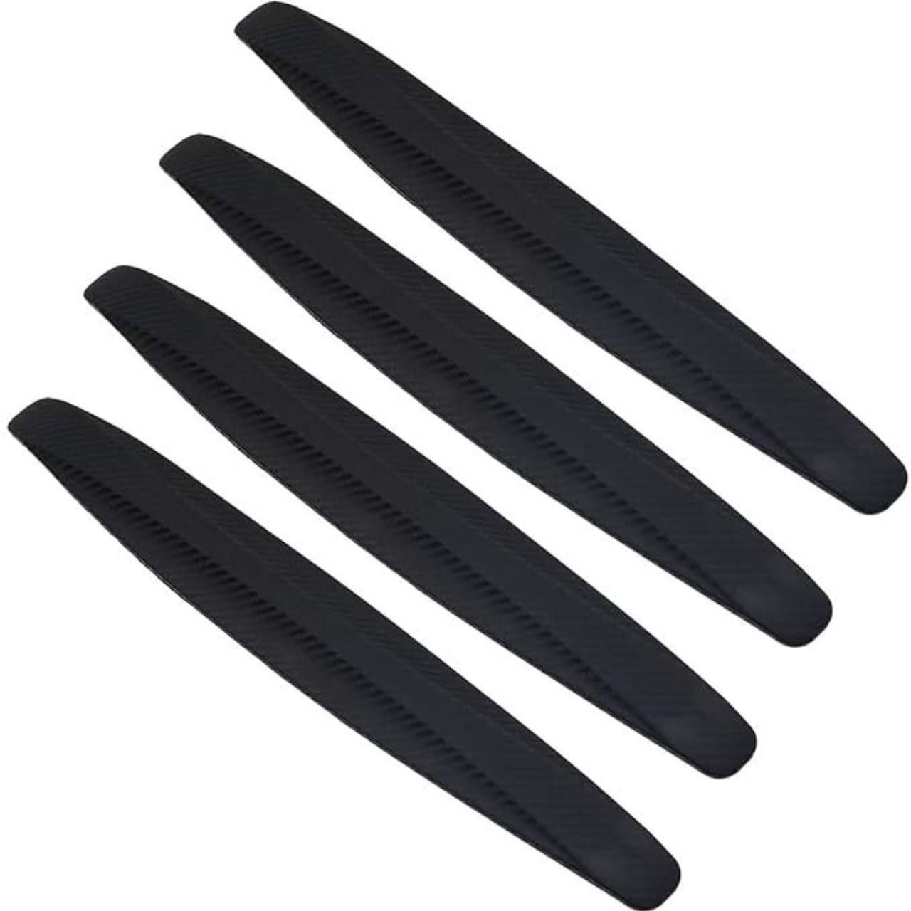 Car Bumper Scratch Guard/Protector Compatible with All CarsCar Bumper Scratch Guard/Protector – Universal Rubber Strip for All Cars (Pack of 4)