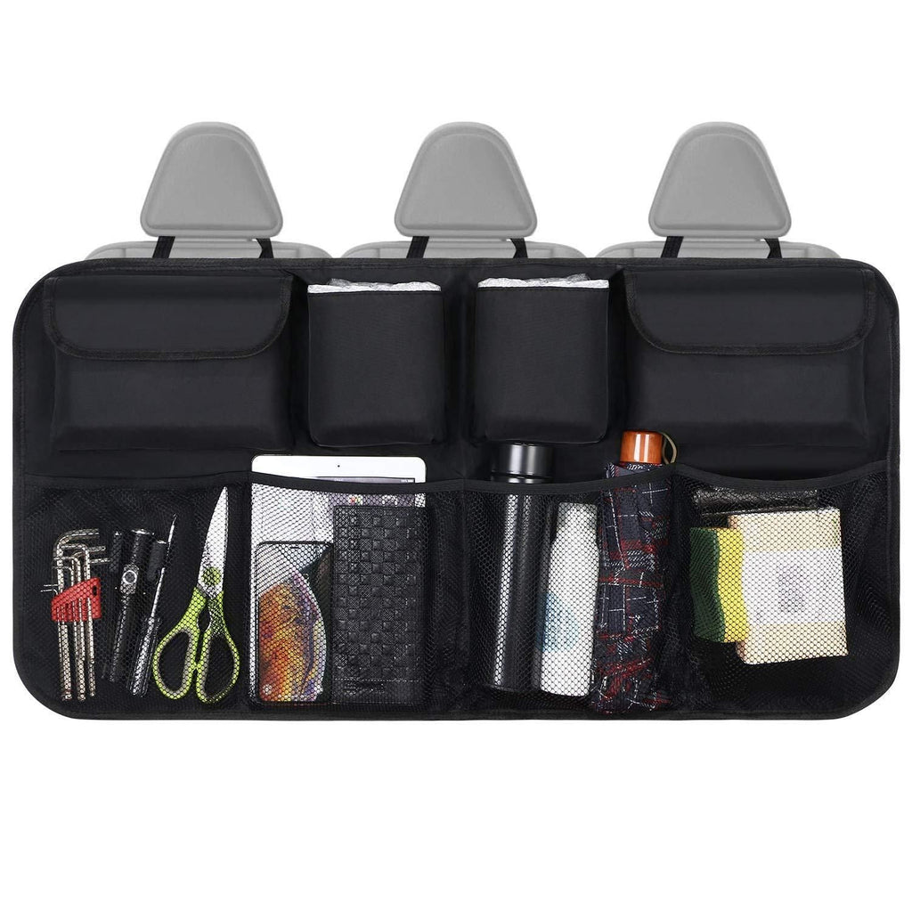 Car Back Seat Organizer – Multi-Pocket Storage Bag for Cars, Ideal for Travel & Daily Use (1 Pc)