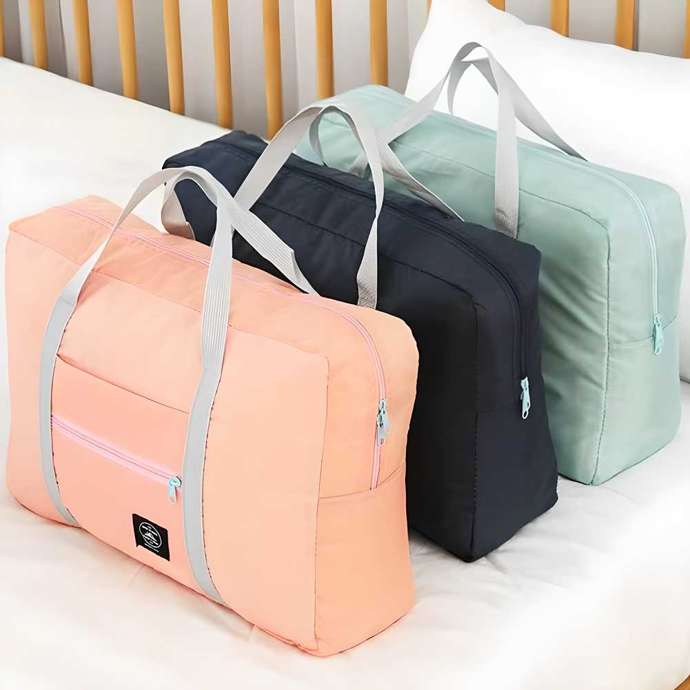 Foldable Travel Duffel Bag – Lightweight Waterproof Tote for Luggage, Gym & Weekend Trips 1 Pc