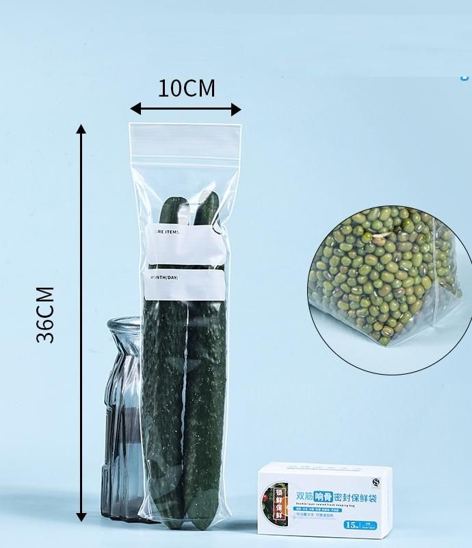 Multipurpose Zip Lock Storage Bags – Reusable & Leakproof | Plastic Organizer Pouches (Pack of 15, Random Colors)