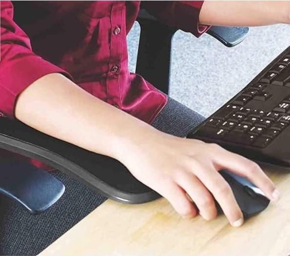 Adjustable Wrist & Arm Support Pad | Ergonomic Desk Extender to rest your Arm | Pack of 1