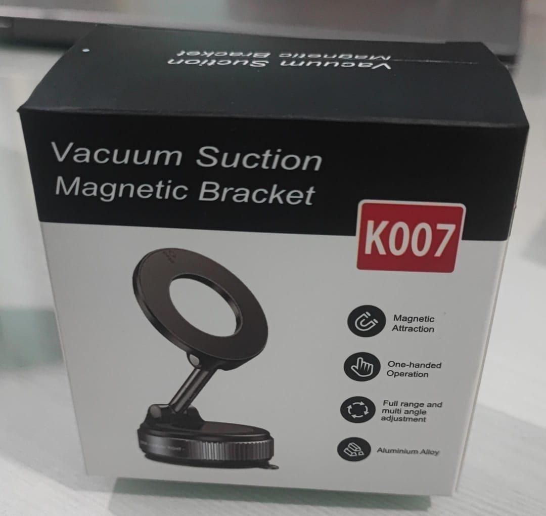 Vacuum Suction Magnetic Bracket | Compact Mobile Holder | Hands-Free Use | 1 Pc