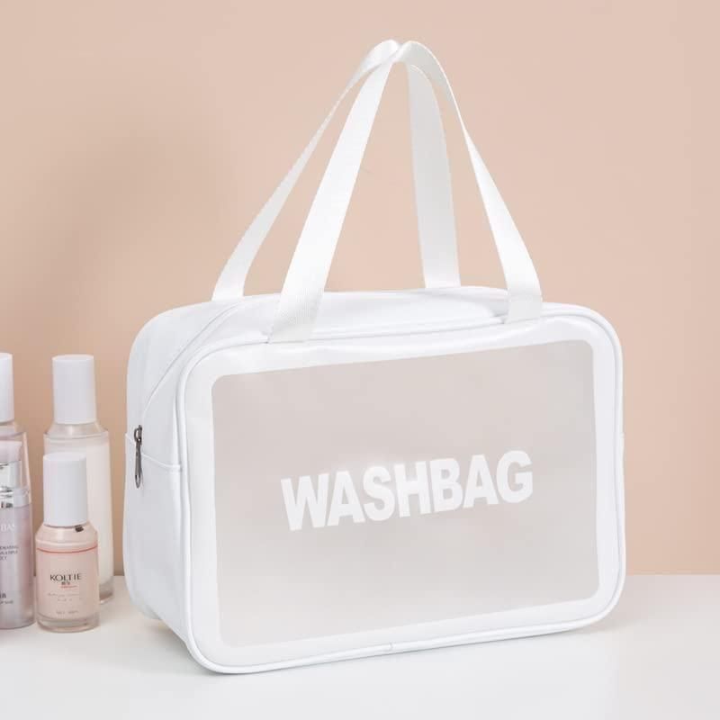 Waterproof Toiletry Travel Bags – Printed PVC Organizer Pouches for Women (Combo of 3)