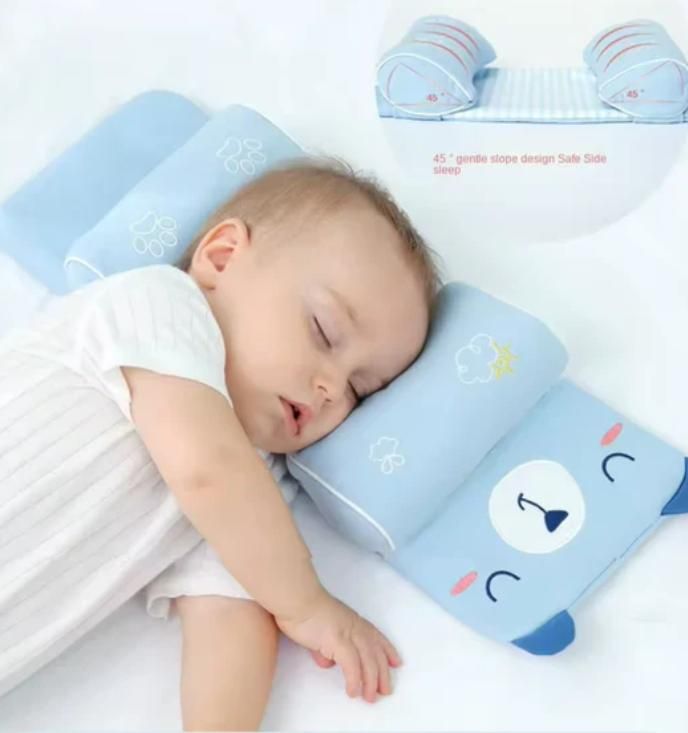 Infant Head Shaping Support Pillow | Adjustable Side Pull Design | Soft & Breathable Fabric | Pack of 1