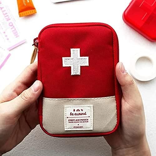 Portable Travel Medicine Bag – Compact First Aid & Pill Organizer Pouch for Men & Women (1 Pc)