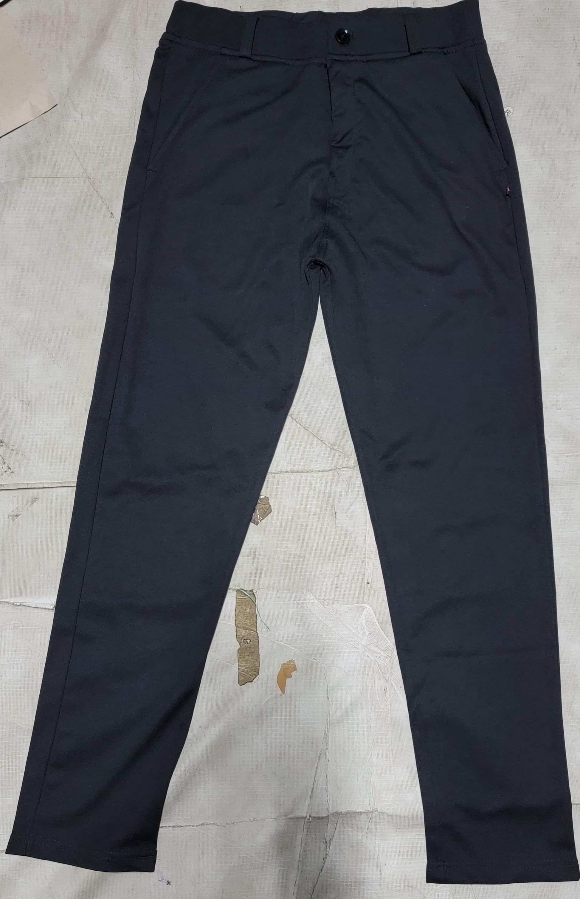 Men’s High Elasticity Classic Cotton Pants | Solid Colors | Comfortable Everyday Wear | Pack of 3