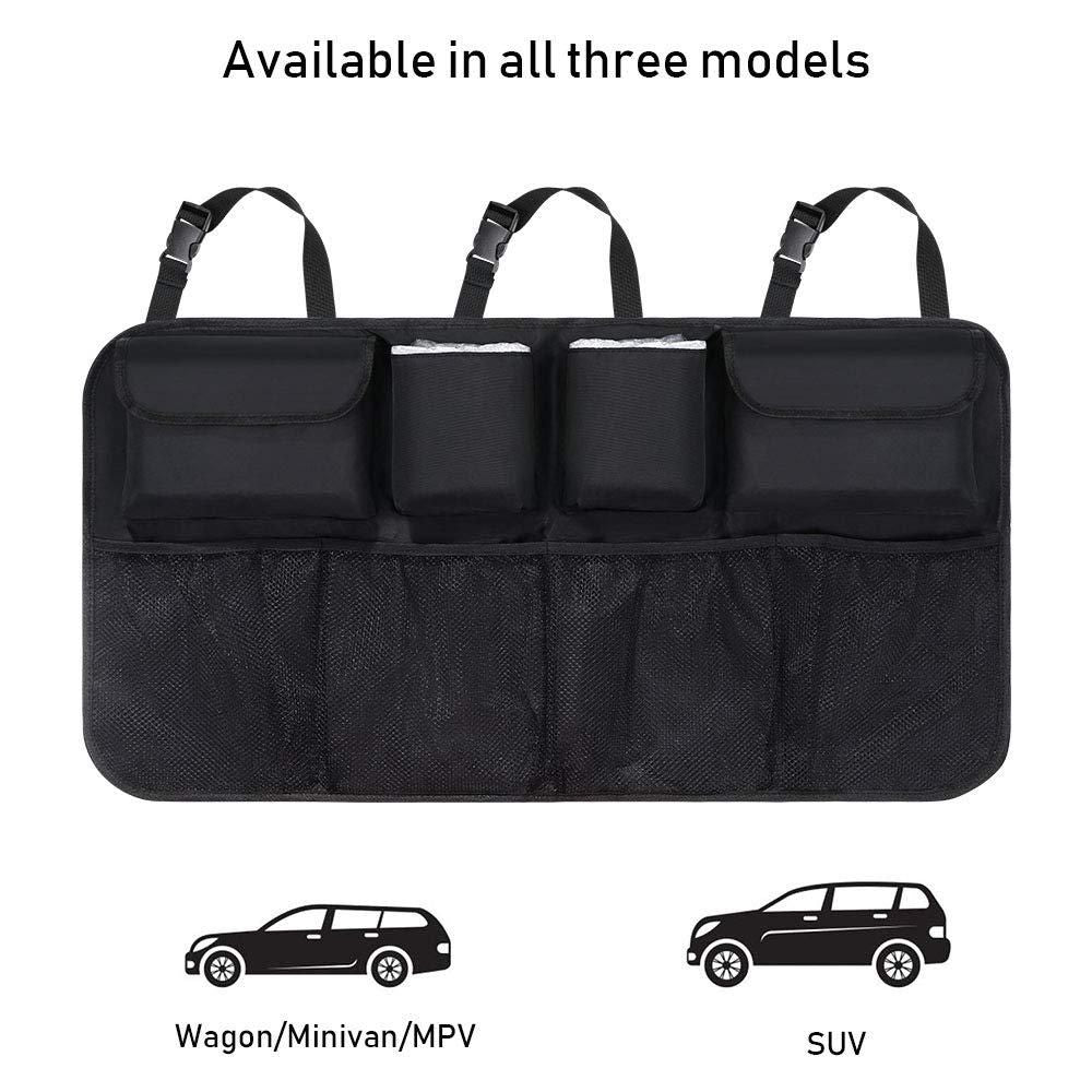Car Back Seat Organizer – Multi-Pocket Storage Bag for Cars, Ideal for Travel & Daily Use (1 Pc)