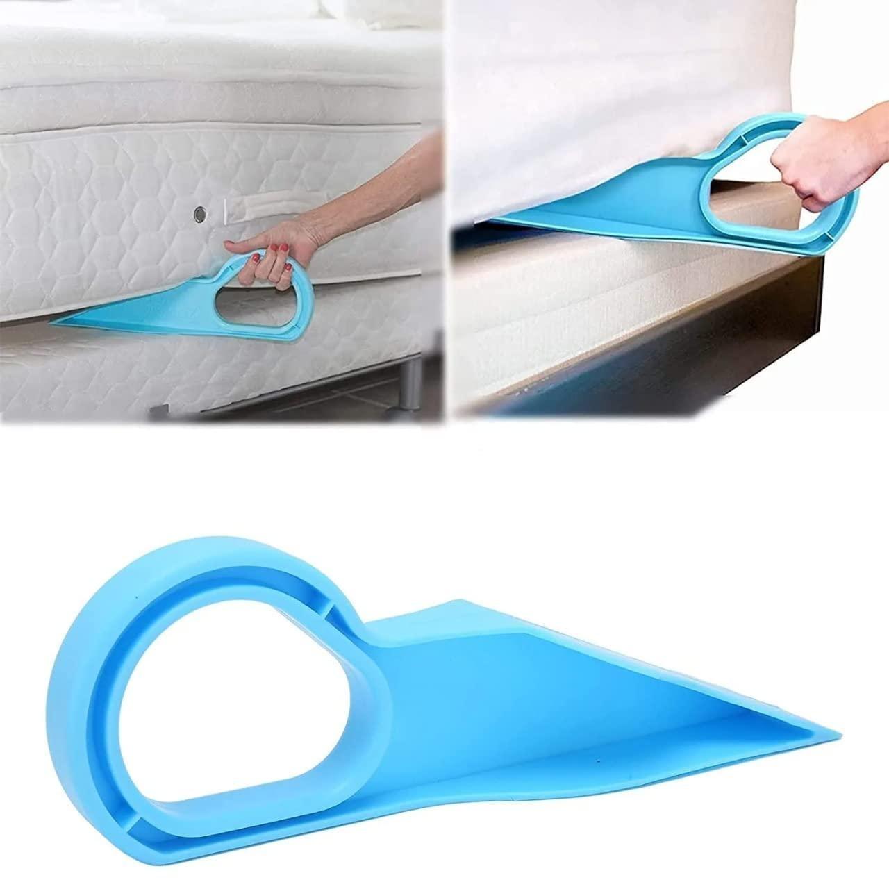 Mattress Lifter Tool for Effortless Bed Making – Ergonomic Wedge Elevator for Lifting Mattress Easily (Pack of 2)